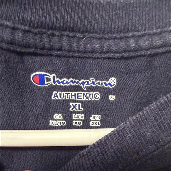 Champion Notre Dame Navy Graphic Tee - Picture 2 of 3